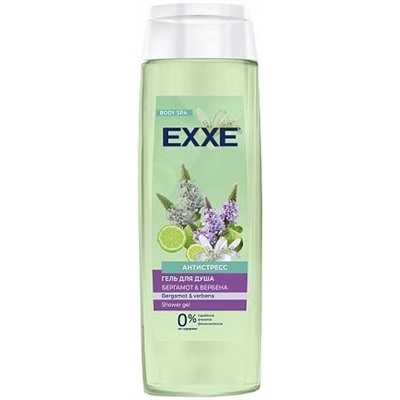 EXXE Гель для душа БЕРГАМОТ и ВЕРБЕНА 400 мл