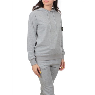 NOE102 GRAY Костюм спортивный женский (хлопок 90%, полиэстер 10%)