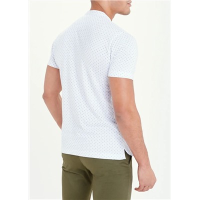 Big & Tall Short Sleeve Henley Collar Polo Shirt