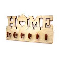 Ключница HOME (+ 6 крючков)