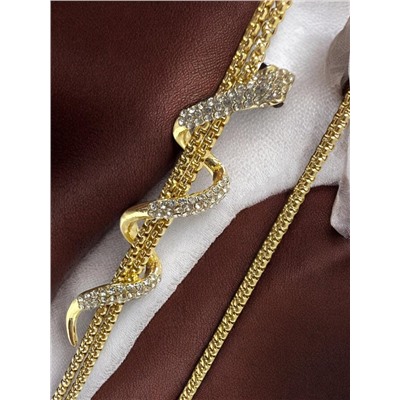 Украшение на шею цепочка длинная с кулоном П21 Арт 2145/13