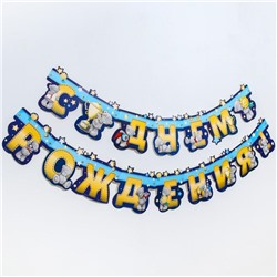 Гирлянда на люверсах  "С днем рождения!", 226 см, Me to You