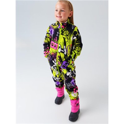 Комбинезон флисовый для девочки