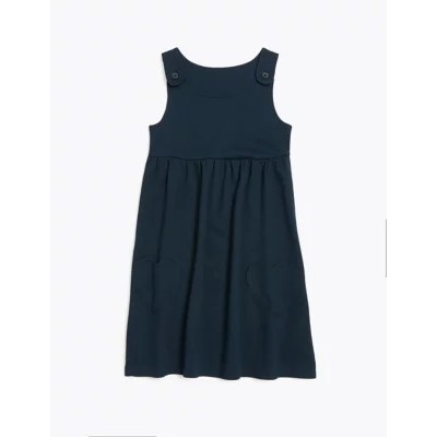 School Girls' Cotton Pinafore (2-12 Yrs)