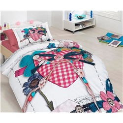 1 сп. Комплект Постельного Белья Сатин First Choice 3D Saten Cotton Collection