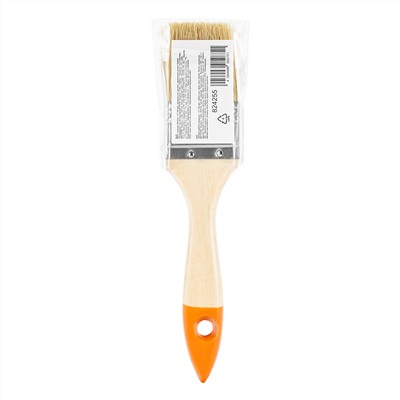 Кисть плоская Slimline 1.5" (38 мм) натуральная щетина, деревянная ручка Sparta