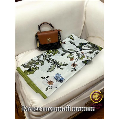 Платок шелковый большой "Парижанка" Арт 2428/30