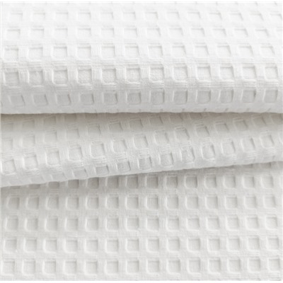 Полотенце банное вафельное №313 Белое гост