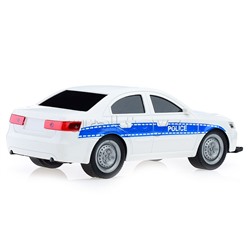 Машина "Эвакуатор" 1:16 (свет,звук) на батарейках, в коробке (синий)