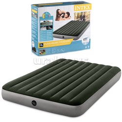 Матрас надувной Prestige Downy Bed, 152 х 203 х 25 см, насос на батарейках, 64779 INTEX не товарный