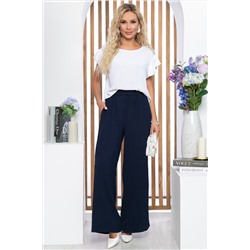 Брюки Городской шик (темно-синие) Б10314