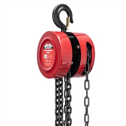 Таль цепная, 1 т, H подъема 2.5 м, расстояние между крюками 300 мм Matrix