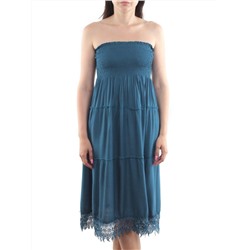 168 DK. BLUE Сарафан женский (100% хлопок)