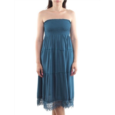 168 DK. BLUE Сарафан женский (100% хлопок)