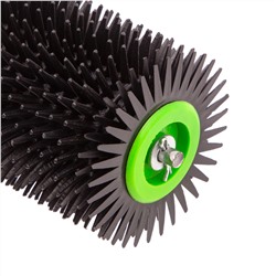 Валик игольчатый для наливных полов с ручкой, острая игла, 300 мм Сибртех