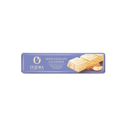 «O'Zera», шоколадный батончик White & Almonds, 45 г (упаковка 30 шт)