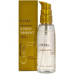 ЭСТЕЛЬ CUREX Жидкий шелк БЛЕСК ЭФФЕКТ сияние гладкость 100 мл