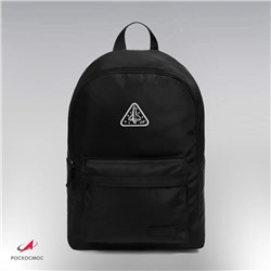 Рюкзак текстильный РОСКОСМОС х ONLYTOP, 42×28.5×14, с карманами, чёрный