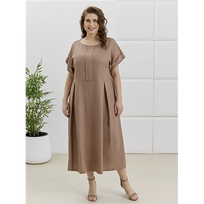Женское платье Скарлет ПЛ-417 / коричневый