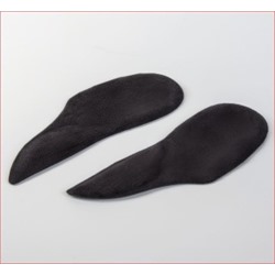 4564399 Подпяточники с супинатором, на клеевой основе, пара, цвет чёрный