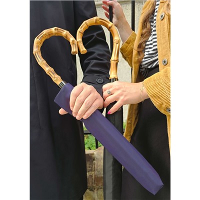 G938-01 Black (Черный) Зонт мужской полуавтомат Fulton