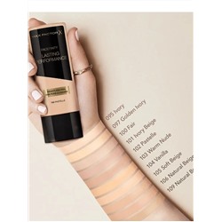 1 MaxFactor Тон.крем LASTING PERFORMANCE 102  Pastelle