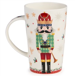 НАБОР ПОДАРОЧНЫЙ LEFARD "ЩЕЛКУНЧИК" (КРУЖКА 385 МЛ В КОМПЛЕКТЕ С ЁЛОЧНОЙ ИГРУШКОЙ)