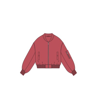 Бомбер женский