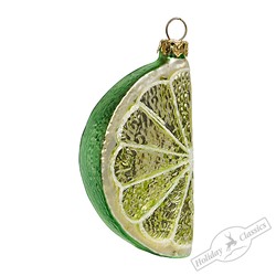 Долька лайма (стекло) 5х3,5х9,5 см