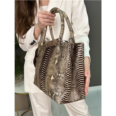 Сумка женская из кожи питона