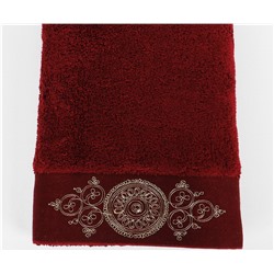 Махровoе Полотенцe для Тела 80x150 см Tuğra Bordo 80x150cm Havlu - EcoCotton