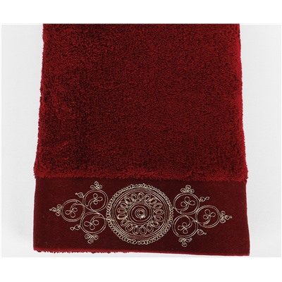Махровoе Полотенцe для Тела 80x150 см Tuğra Bordo 80x150cm Havlu - EcoCotton