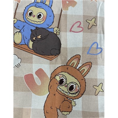 Полотенце вафельное набивное 50х60 №1557