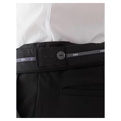 Boys' Skinny Leg Longer Length Trousers (2-18 Yrs)