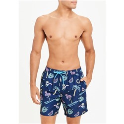 Neon Print Swim Shorts