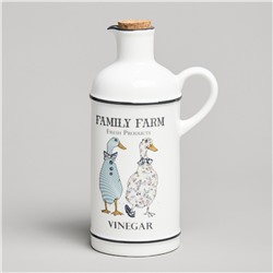 БУТЫЛКА ДЛЯ УКСУСА LEFARD "FAMILY FARM" 430 МЛ 18 СМ (КОР=32ШТ.)