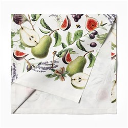 Дорожка на стол Этель «Фруктовый сад» 40×149см, 100% хлопок, саржа 190 г/м², белая