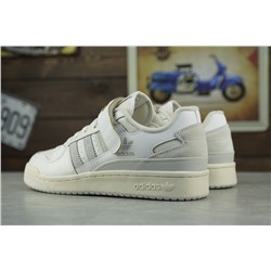 Adidas forum low j из натуральной и смешанной кожи