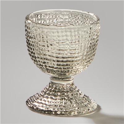 НАБОР ПОДСТАВОК ПОД ЯЙЦО "TEMPO" GREY 2 ШТ. 5,5Х5,5Х6 СМ