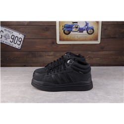 Зимние Adidas Campus из натуральной замши