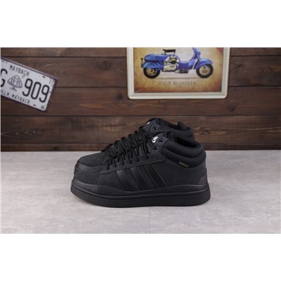 Зимние Adidas Campus из натуральной замши