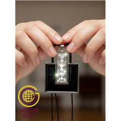 Кулон на кожаном шнурке "Женская грация" Арт КШ2130/28