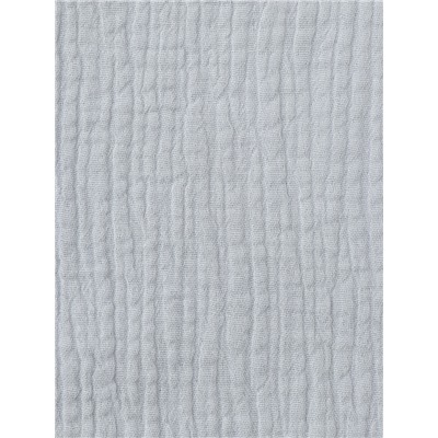 Пончо муслиновое детское LoveLifе, 56×70 см, 100% хлопок, 120 г/м², серо-голубое