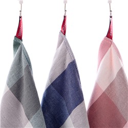 Полотенце, японский муслиновый квадрат 35*35 махровый с одной стороны