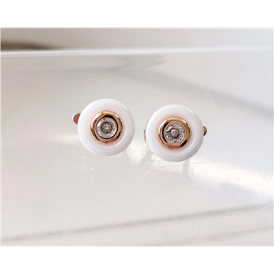 Серьги с керамикой