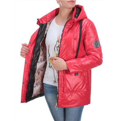 8251 RED Куртка демисезонная женская BAOFANI (100 гр. синтепон)