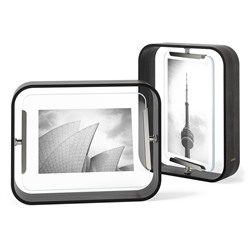 Фоторамка двухсторонняя Bellwood, 19х24 см, черная