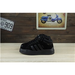 Зимние Adidas Campus из натуральной замши
