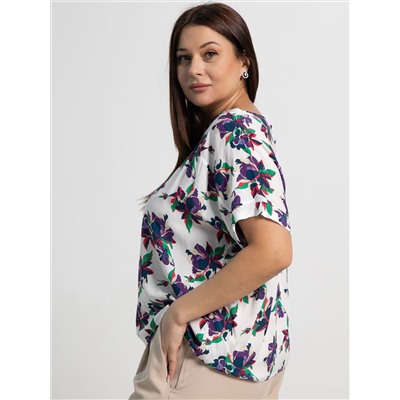 Блуза Элина (белая) Б15249-13М