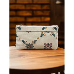 51 Косметичка Орнамент Ромбы и квадраты 21х14х3см 2108735